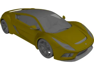 Saleen S5S Raptor 3D Model