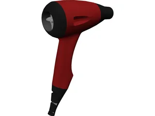 Hair Dryer 3D Model