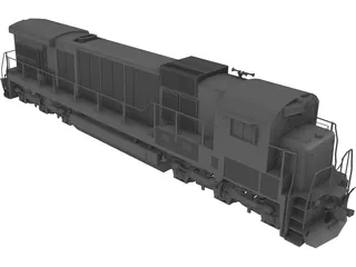 GE C36-7 3D Model