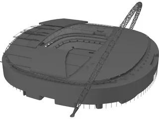 Wembley Stadium 3D Model