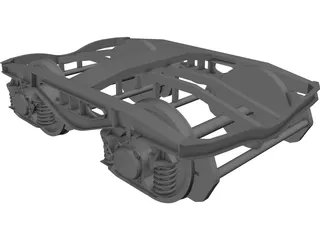 Y-25 Bogie 3D Model