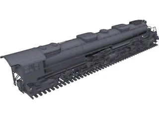 Union Pacific Big Boy 3D Model