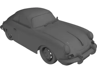 Porsche 356 3D Model