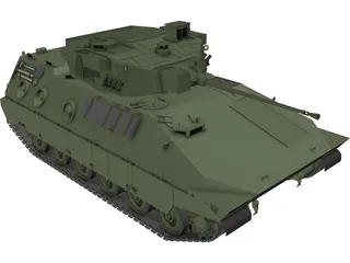 Mitsubishi Type 89 IFV 3D Model