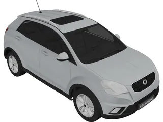 SsangYong Korando (2011) 3D Model