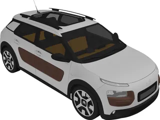 Citroen C4 Cactus (2015) 3D Model