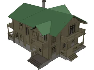 Farmhouse 3D Model