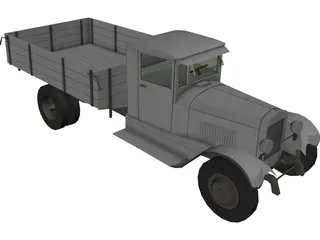 ZIS 5 3D Model