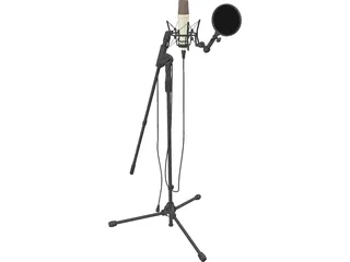 Rode NT1-A Microphone 3D model