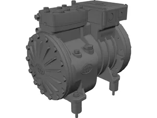 Dorin SE053 Compressor 3D Model