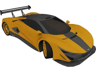 Specter GT3 Concept (2013) 3D Model