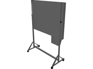 Stand Panasonic Panaboard 3D Model