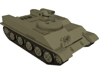 BTR-T 3D Model