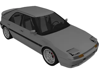 Mazda 323F 3D Model
