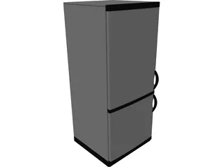 Refrigerator 3D Model