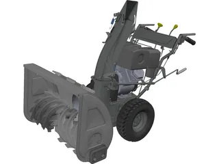 Snowblower 3D Model