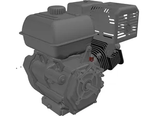 Honda GX390 Engine 3D Model