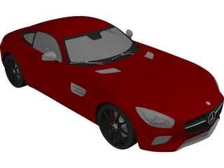 Mercedes-Benz AMG GT (2016) 3D Model