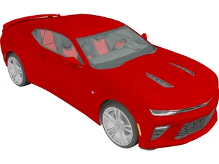 Chevrolet Camaro SS (2016) 3D Model