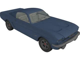 Ford Mustang (1966) 3D Model