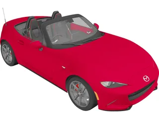 Mazda MX-5 ND (2015) 3D Model