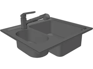 Wash Basin 3D Model