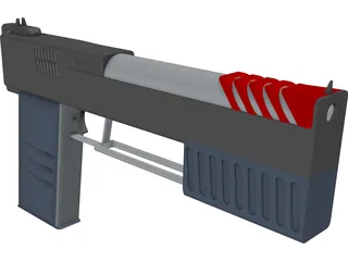 AZ-Waffe 3D Model