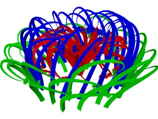 Pronounced Snakelike Tantrum 3D Model