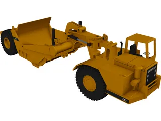 Caterpillar Grader 3D Model