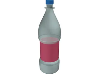 Water Bottle 3D Model