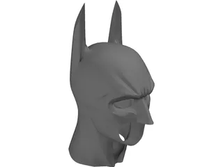 Batman Mask 3D Model