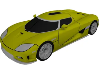 Koenigsegg CCX 3D Model