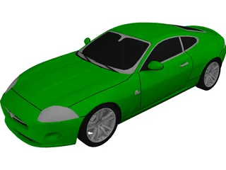 Jaguar XK 3D Model