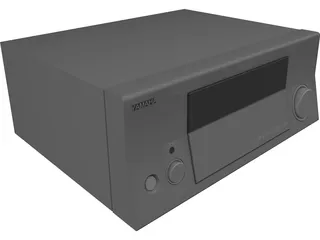 Yamaha Amplifier 3D Model