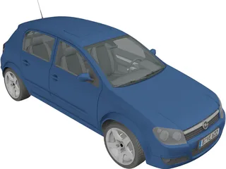 Opel Astra 3D Model