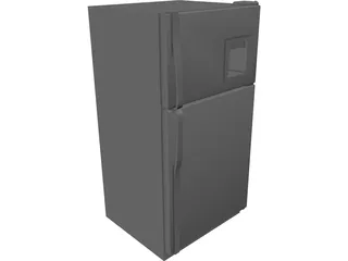 Refrigerator GE 3D Model