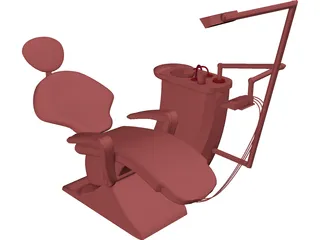 Dental Chair 3D Model