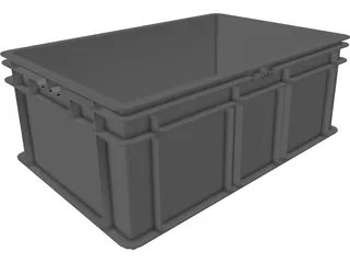 Plastic Box 3D Model