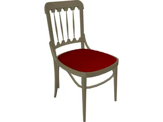 Chair Kitchen 3D Model