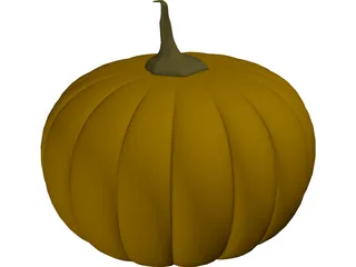 Pumpkin 3D Model