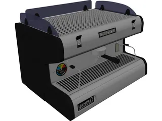 Espresso Bar 3D Model