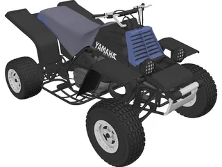 Yamaha Banshee 3D Model