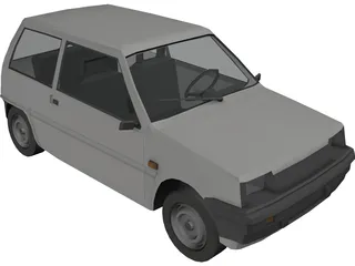 VAZ 1111 Oka 3D Model