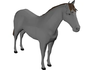 Horse 3D Model