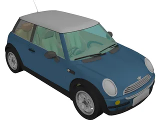 Mini Cooper 3D Model