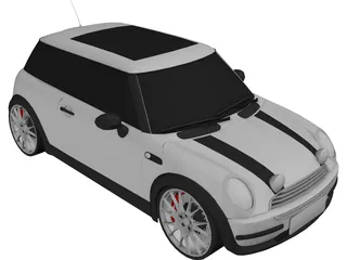 Mini Cooper [Tuned] 3D Model