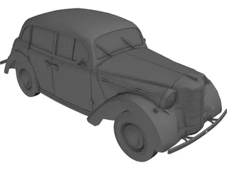 AZLK/Moskvitsch 400 3D Model