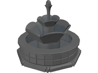 Fountain 3D Model