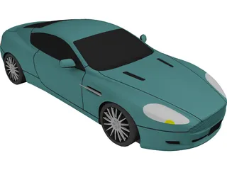 Aston Martin DB9 3D Model