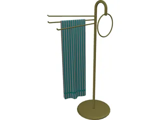 Towel Dryer 3D Model